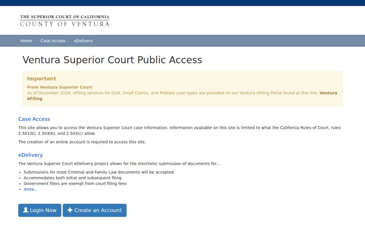 Santa Paula resident lookup civil and probate court search portal